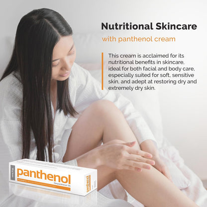 Panthenol Cream – Moisturizing & Nourishing Care for Sun-Exposed & Sensitive Skin – 30g Avelisse