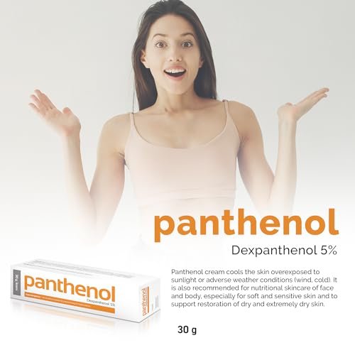 Panthenol Cream – Moisturizing & Nourishing Care for Sun-Exposed & Sensitive Skin – 30g Avelisse