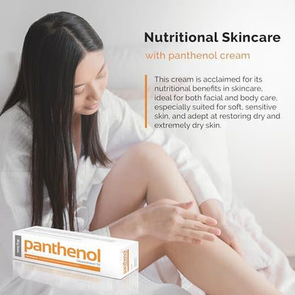 Panthenol Cream – Moisturizing & Nourishing Care for Sun-Exposed & Sensitive Skin – 30g Avelisse