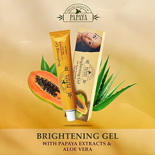 Papaya Brightening Cream 50g - Alpha Arbutin & Aloe Vera for Radiant, Even Skin Tone Avelisse