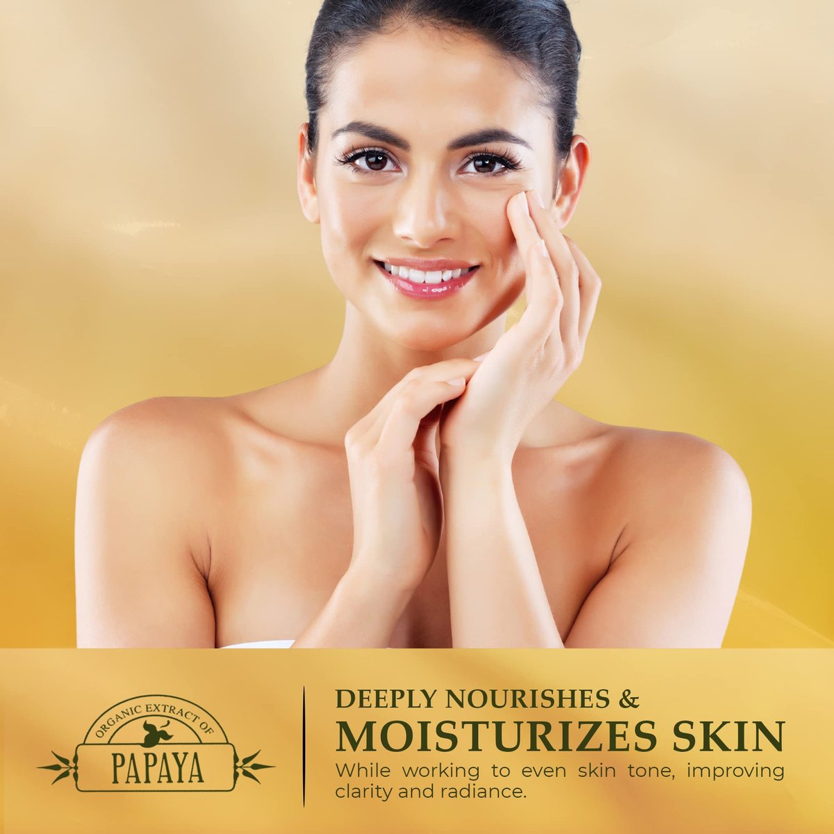 Papaya Brightening Cream 50g - Alpha Arbutin & Aloe Vera for Radiant, Even Skin Tone Avelisse