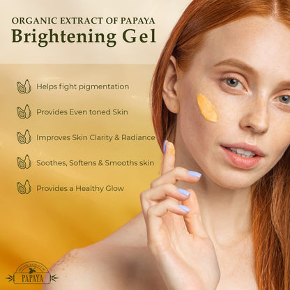 Papaya Brightening Cream 50g - Alpha Arbutin & Aloe Vera for Radiant, Even Skin Tone Avelisse