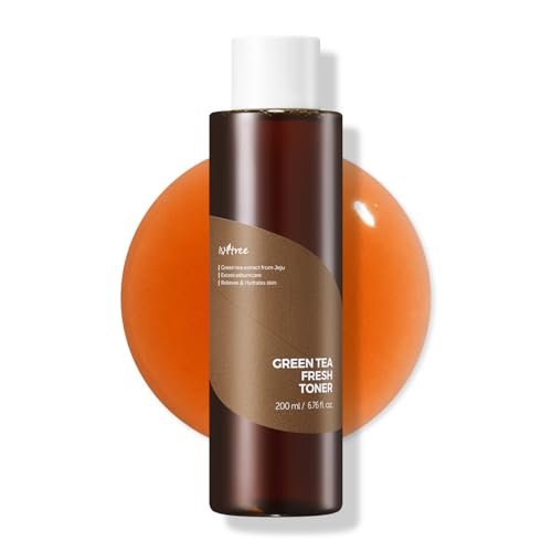 ISNTREE Green Tea Fresh Toner 200ml - Korean Hydrating Toner for Oily & Acne-Prone Skin, Sebum Control, 6.76 fl oz - görsel 2