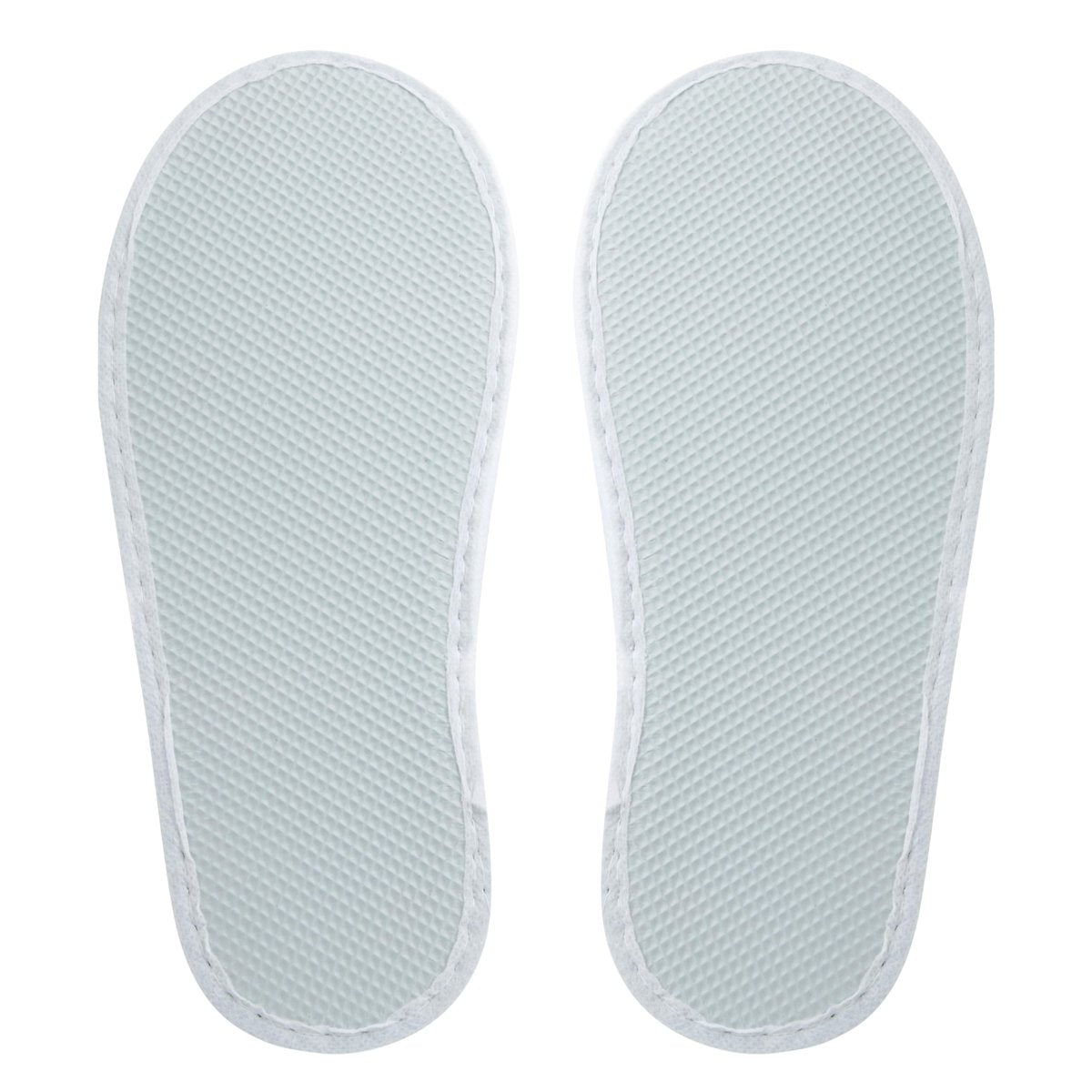 Juvale Disposable Slippers for Guests - Individually Wrapped Spa & Hotel Slippers - Slip-Resistant Shoes - Travel-Friendly Disposable Shoes - Medium (Men’s US 10/Women’s US 11) White - Pack of 24 Avelisse