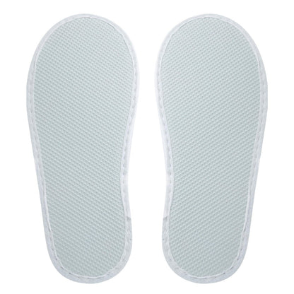 Juvale Disposable Slippers for Guests - Individually Wrapped Spa & Hotel Slippers - Slip-Resistant Shoes - Travel-Friendly Disposable Shoes - Medium (Men’s US 10/Women’s US 11) White - Pack of 24 Avelisse