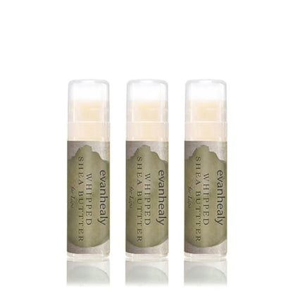 evanhealy Whipped Shea Butter for Lips (3 Pack) – Organic Red Raspberry Seed Oil, Beeswax & Argan Oil Moisturizing Lip Balm Avelisse