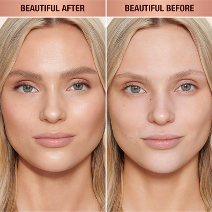 Charlotte Tilbury Unisex Healthy Glow Skin Tint - Hydrating Tinted Moisturizer with Bronzing Tan Pigments for Natural Tan & Glow Avelisse