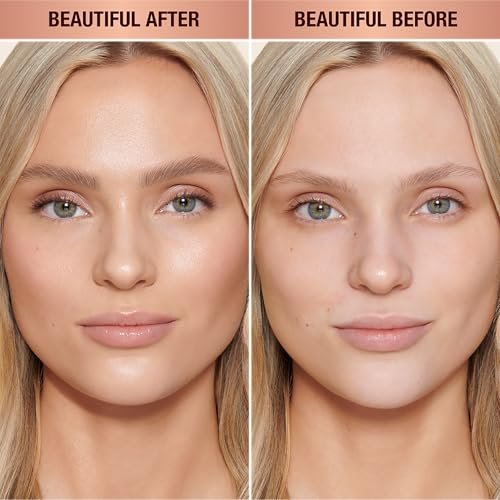 Charlotte Tilbury Unisex Healthy Glow Skin Tint - Hydrating Tinted Moisturizer with Bronzing Tan Pigments for Natural Tan & Glow Avelisse