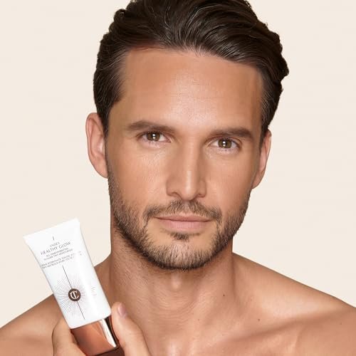 Charlotte Tilbury Unisex Healthy Glow Skin Tint - Hydrating Tinted Moisturizer with Bronzing Tan Pigments for Natural Tan & Glow Avelisse