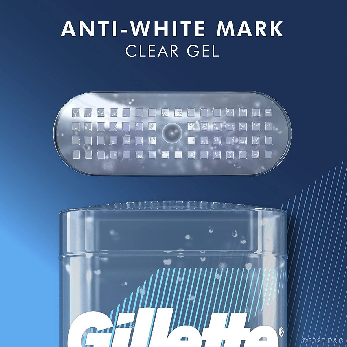 Gillette Endurance Clear Gel Deodorant Cool Wave 3.8 oz (5-Pack) – Long-Lasting Odor Protection Avelisse