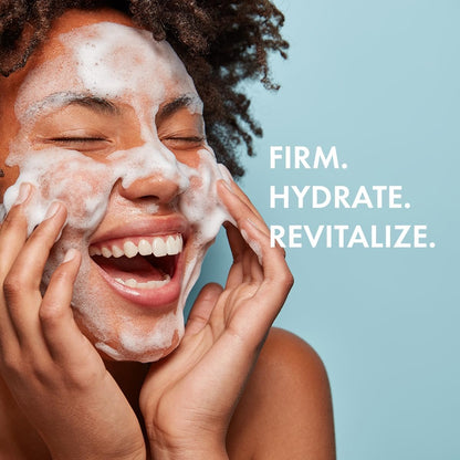 Glowbiotics Probiotic Revitalizing Cleanser - Anti-Aging Face Wash with Peptides for Hormonal, Dry & Mature Skin - 5 oz Hydrating Gel Avelisse