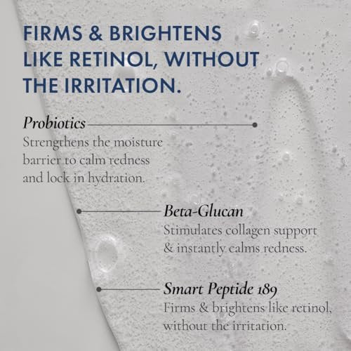 Glowbiotics Probiotic Revitalizing Cleanser - Anti-Aging Face Wash with Peptides for Hormonal, Dry & Mature Skin - 5 oz Hydrating Gel Avelisse