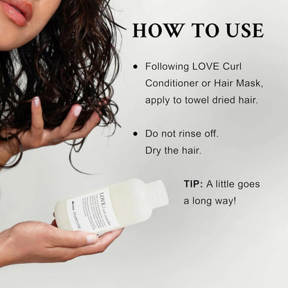Davines LOVE Curl Controller - Anti-Frizz Cream for Wavy & Curly Hair, Defines Texture with Almond Extract, 5.07 Fl Oz Avelisse