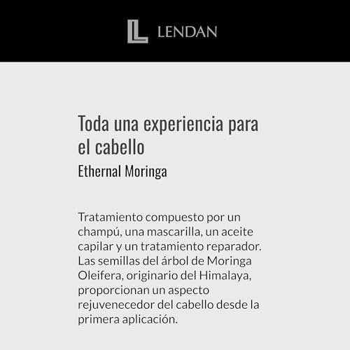 Lendan Ethernal Moringa Sulfate-Free Shampoo – Hydrating Shampoo for Dry & Damaged Hair with Moringa Oil, 300 ml - görsel 10