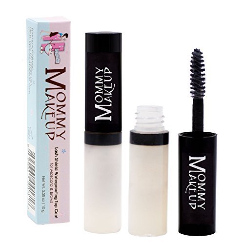 Lash Shield Waterproofing Top Coat for Mascara & Brows - Sweatproof, Tear-proof, Waterproof, Smudge-proof Mascara Fixer - Long Lasting Clear Eyelash Sealer by Mommy Makeup Avelisse