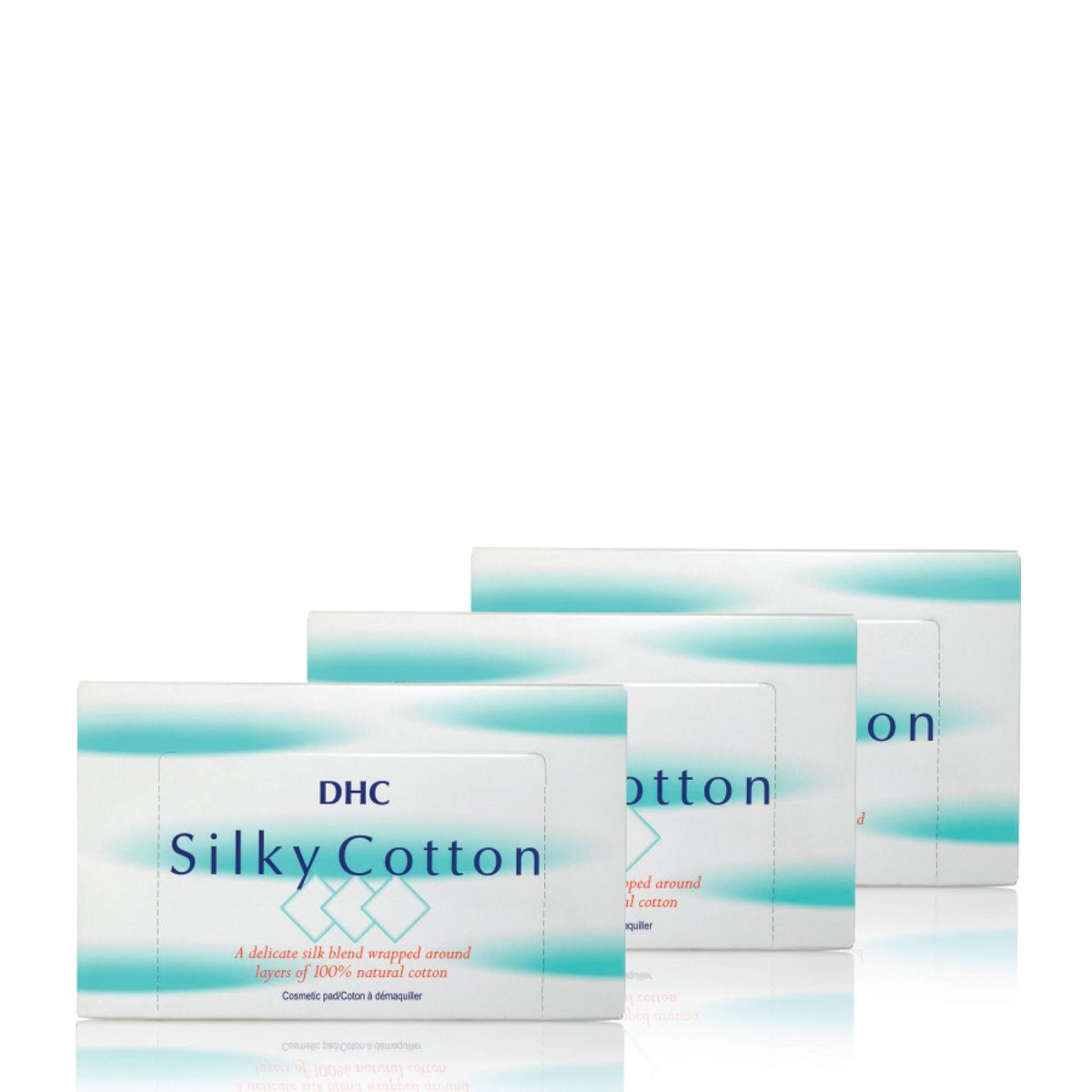DHC Silky Cotton Clear – Premium Cotton Pads for Gentle Cleansing (Pack of 3) Avelisse
