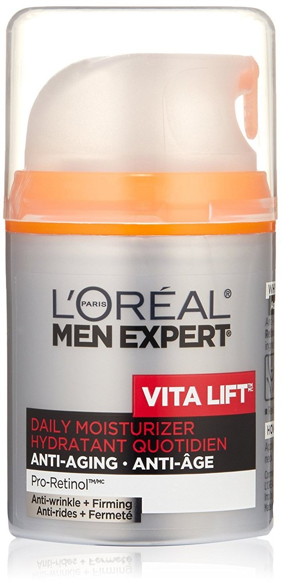 L'Oreal Paris Men Expert Charcoal Facial Cleanser & Anti-Wrinkle & Firming Face Moisturizer Gift Set (Set of 2) Avelisse