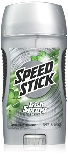 Mennen Speed Stick Antiperspirant and Deodorant Irish Spring Original, 2.7 oz (Pack of 4) Avelisse