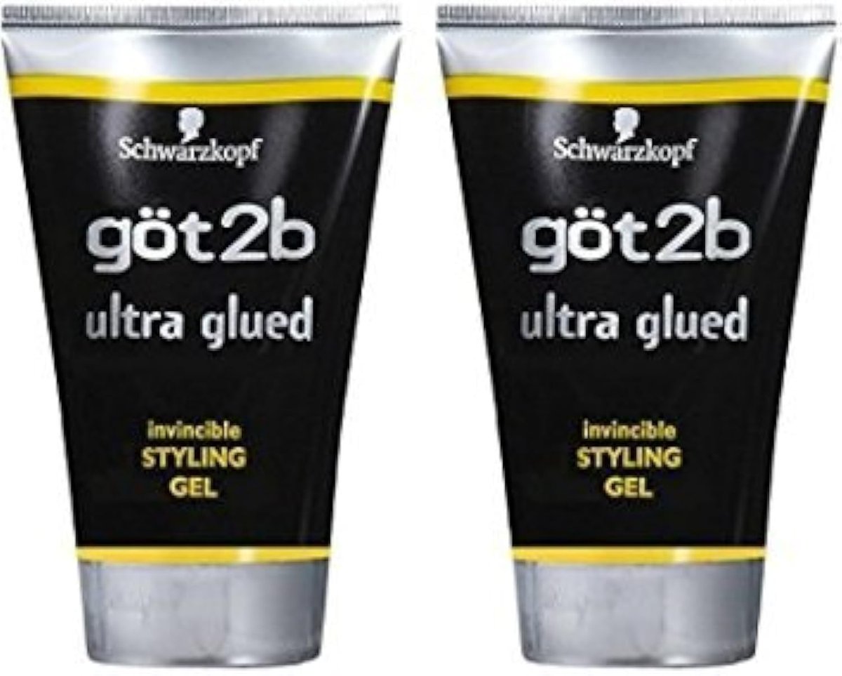 Got 2b Ultra Glued Invincible Styling Gel - Extreme Hold, 1.25 oz (Pack of 2) - görsel 2