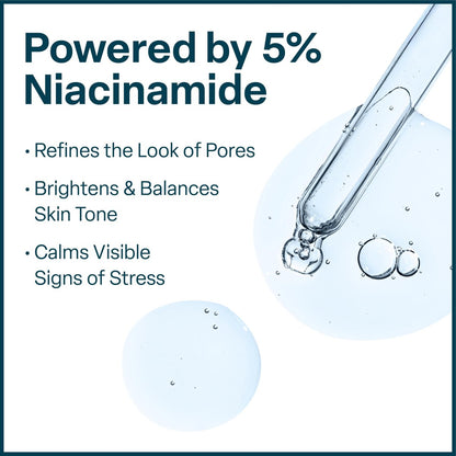 QRxLabs 5% Niacinamide Serum with 1% Retinol & Alpha Arbutin – Brightening Face Serum to Improve Pores, Texture & Uneven Skin Tone – 2 Fl Oz Avelisse