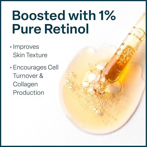 QRxLabs 5% Niacinamide Serum with 1% Retinol & Alpha Arbutin – Brightening Face Serum to Improve Pores, Texture & Uneven Skin Tone – 2 Fl Oz Avelisse