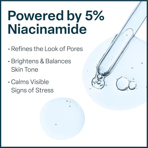 QRxLabs 5% Niacinamide Serum with 1% Retinol & Alpha Arbutin – Brightening Face Serum to Improve Pores, Texture & Uneven Skin Tone – 2 Fl Oz Avelisse