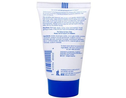Vanicream Shampoo and Conditioner Travel Size Combo Set (2 oz each) – Gentle, Fragrance-Free Hair Care for Sensitive Scalps