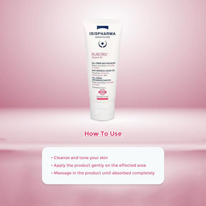 IsisPharma RUBORIL Expert M Anti-Redness Cream-Gel for Sensitive Skin, 40ml Avelisse