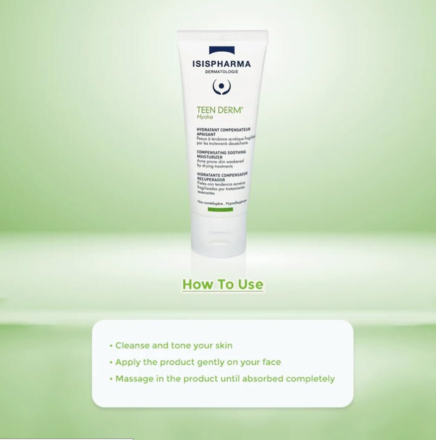 IsisPharma Soothing Compensating Moisturizing Cream – Summer Collection for Women, 1.35 Fl Oz Avelisse