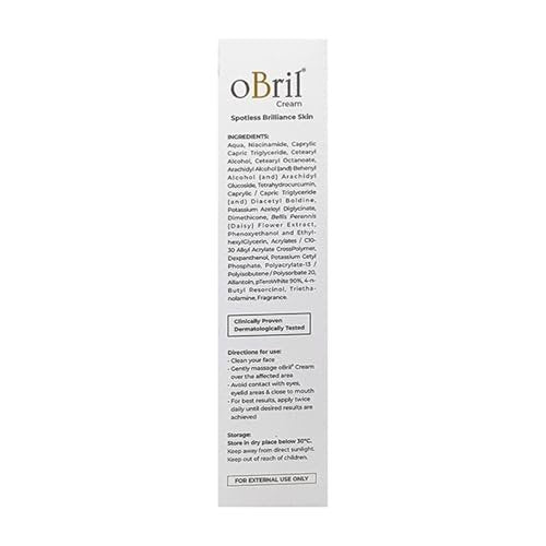Brinton Obril Cream for Melasma & Hyperpigmentation - Even Skin Tone, 0.70 oz - görsel 9
