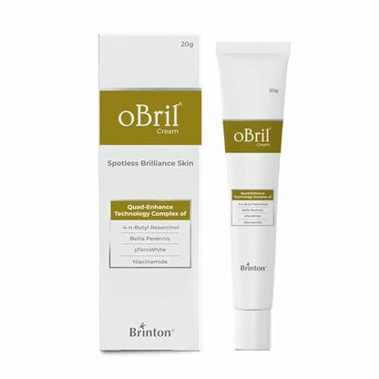 Brinton Obril Cream for Melasma & Hyperpigmentation - Even Skin Tone, 0.70 oz