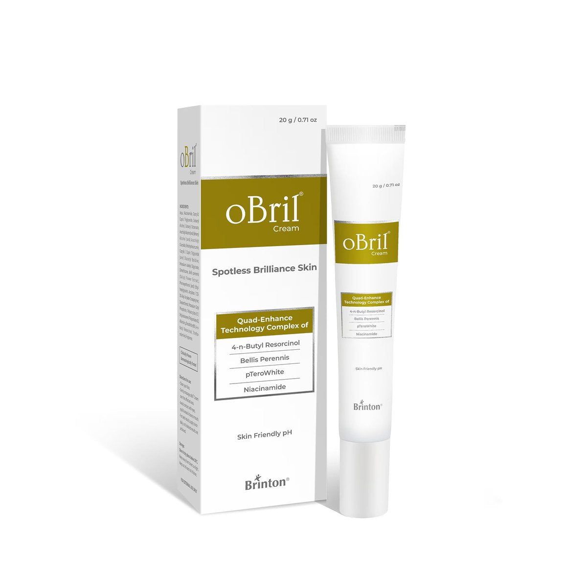 Brinton Obril Cream for Melasma & Hyperpigmentation - Even Skin Tone, 0.70 oz - görsel 2