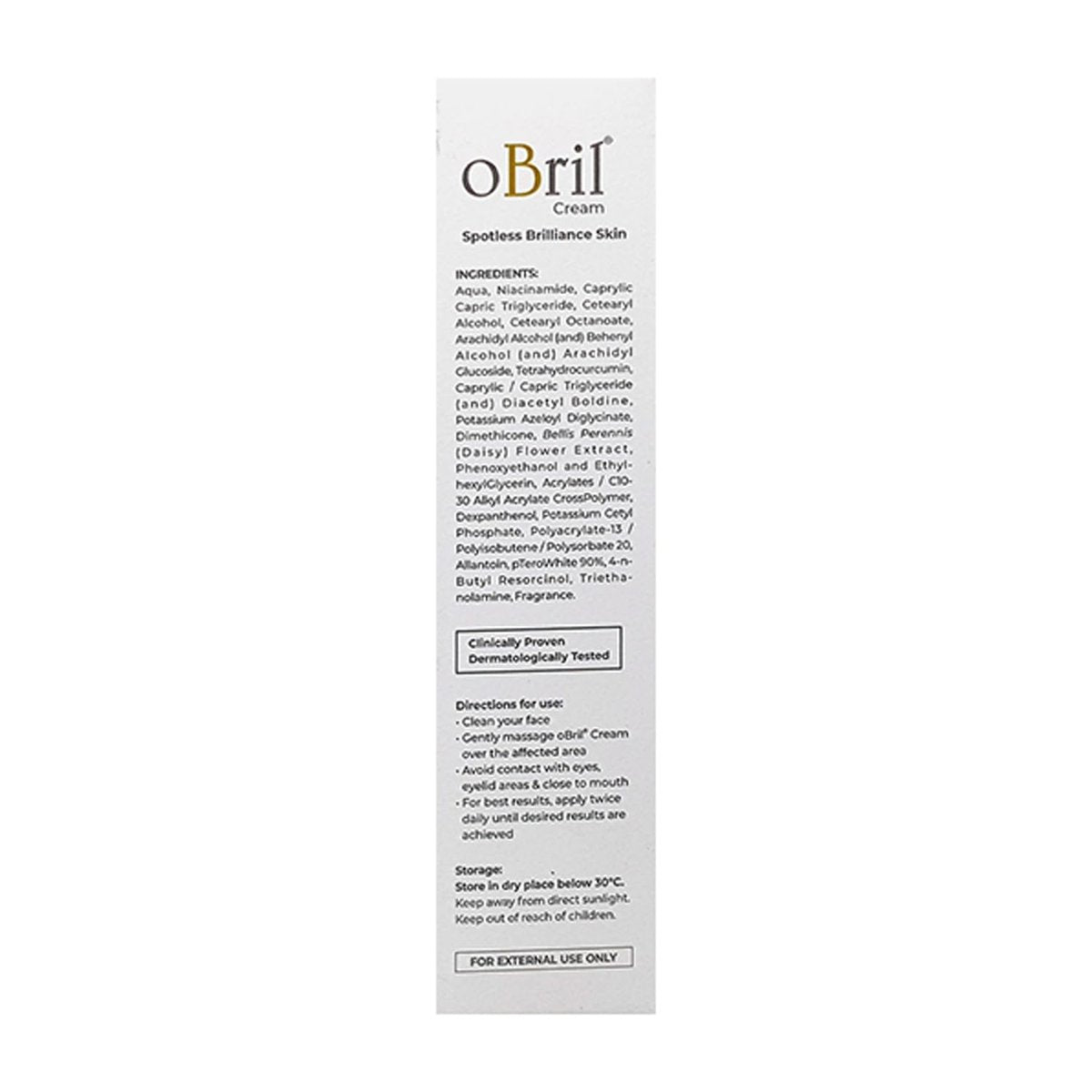 Brinton Obril Cream for Melasma & Hyperpigmentation - Even Skin Tone, 0.70 oz - görsel 10