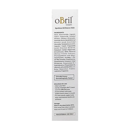 Brinton Obril Cream for Melasma & Hyperpigmentation - Even Skin Tone, 0.70 oz