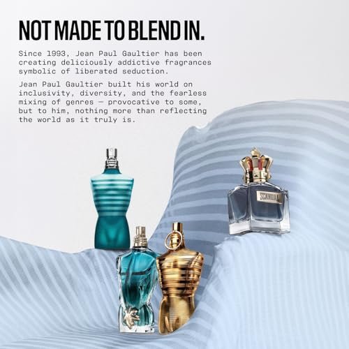 Jean Paul Gaultier Le Male Eau de Toilette - 2.5 oz - Long Lasting Amber Aromatic Cologne for Men Avelisse