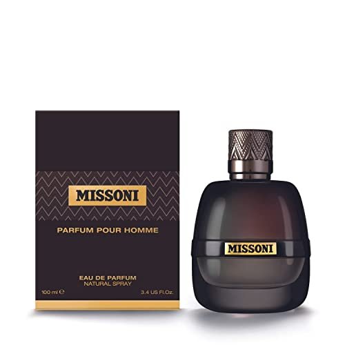 Missoni Pour Homme Men EDP Spray 3.4 Fl Oz - Elegant Woody Oriental Fragrance Avelisse