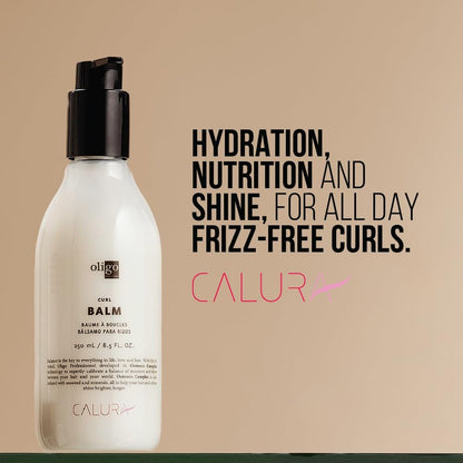 Oligo Professionnel Calura Curl Balm – Defining Cream for Wavy & Curly Hair | Sulfate & Paraben Free, Frizz Control, 8.5 oz Avelisse