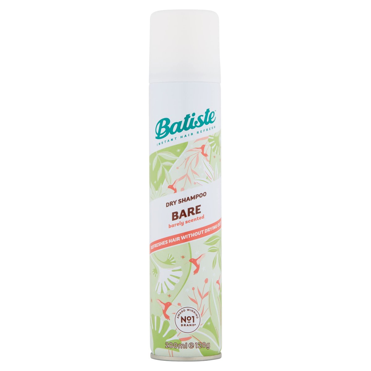 Batiste Dry Shampoo Bare Fragrance 6.73 oz (Pack of 6) - No Residue, Oil Absorbing Spray for All Hair Types Avelisse