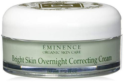 Eminence Bright Skin Overnight Correcting Cream – 2 oz Night Cream for Radiant Skin Avelisse
