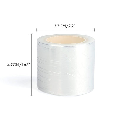 G2PLUS 3 Pack Disposable Eyebrow Plastic Wrap Preservative Film – 600 Meters Makeup Supplies Wrap Cover Tape Roll Avelisse