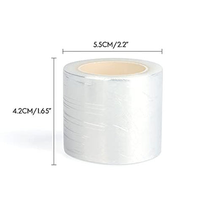 G2PLUS 3 Pack Disposable Eyebrow Plastic Wrap Preservative Film – 600 Meters Makeup Supplies Wrap Cover Tape Roll Avelisse