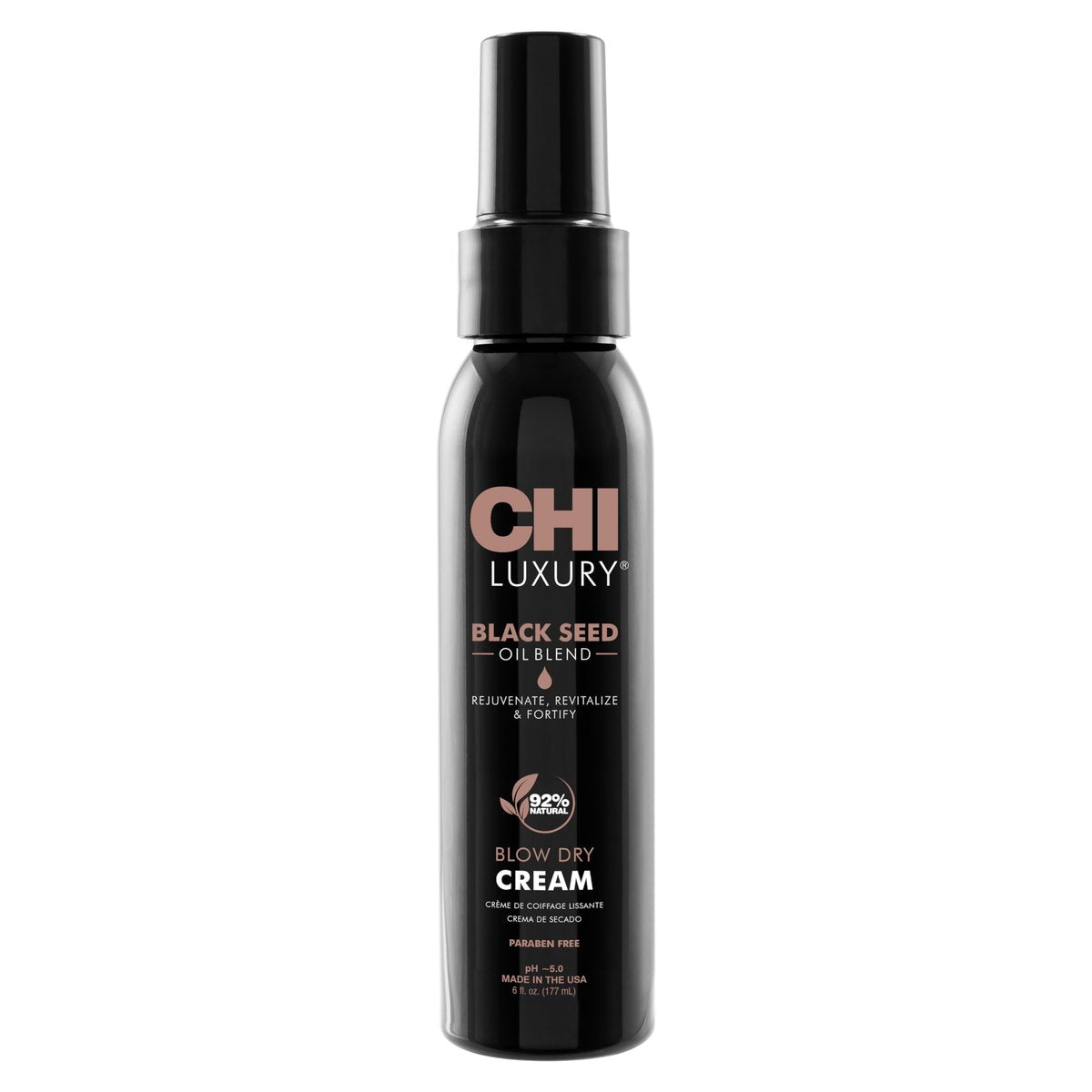 CHI Luxury Black Seed Oil Blow Dry Cream - Moisturizing Styling Cream for Sleek & Smooth Hair, Light-Hold, Sulfate, Paraben & Gluten-Free, 6 Oz Avelisse