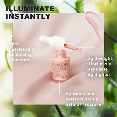 Lumene Invisible Illumination [Kaunis] Liquid Bronzer - Skincare-Infused Bronzing Drops with Buildable Texture - Made with Pearlescent Pigments for a Luminous Complexion - Summer Glow (15ml) Avelisse