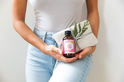 Leven Rose Witch Hazel Alcohol Free Toner - 100% Pure Organic Facial Rose Water with Rose Petals, Calendula, Cucumber, and Chamomile Flower, 4 oz Avelisse