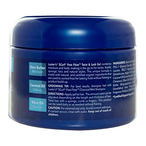 Luster's SCurl Free Flow Twist & Lock Gel - 9.5 oz for Defined Curls & Locs Avelisse