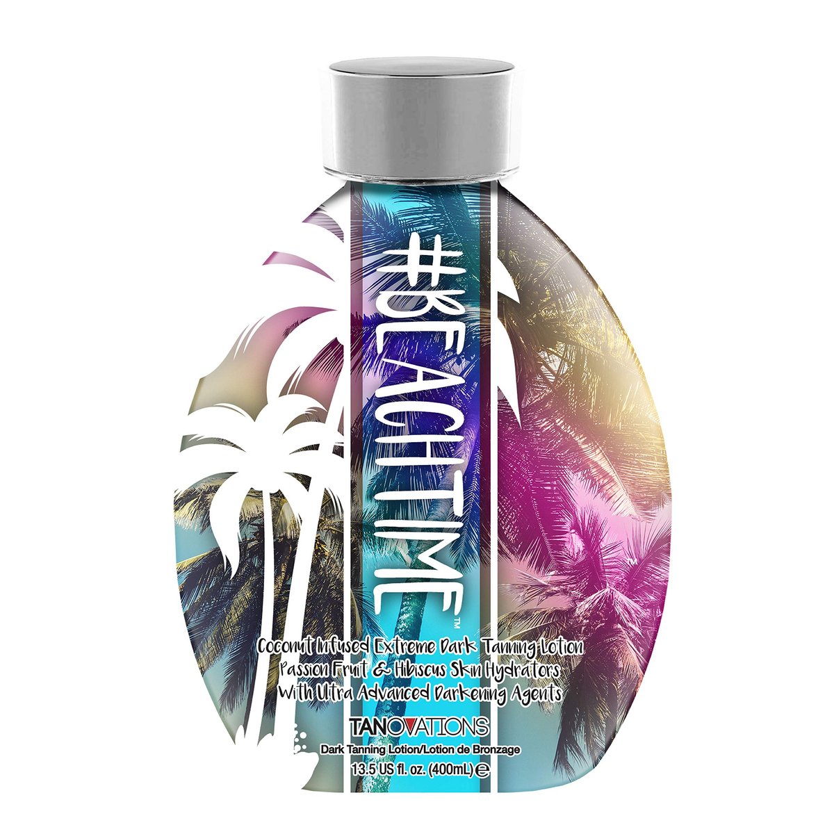 Ed Hardy #Beachtime Dark Indoor Outdoor Coconut Infused Tanning Lotion 13.5oz Avelisse