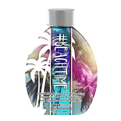 Ed Hardy #Beachtime Dark Indoor Outdoor Coconut Infused Tanning Lotion 13.5oz Avelisse