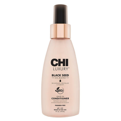 CHI Luxury Black Seed Oil Leave-In Conditioner – Moisturizing, Strengthening, Thermal Protectant, Sulfate-Free, Paraben-Free, Gluten-Free, 4 oz Avelisse