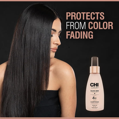 CHI Luxury Black Seed Oil Leave-In Conditioner – Moisturizing, Strengthening, Thermal Protectant, Sulfate-Free, Paraben-Free, Gluten-Free, 4 oz Avelisse