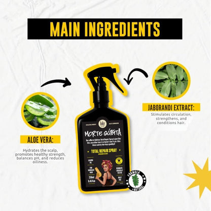 Lola From Rio Morte Súbita Total Hair Repair & Heat Protectant Spray - 8.45 fl oz Avelisse